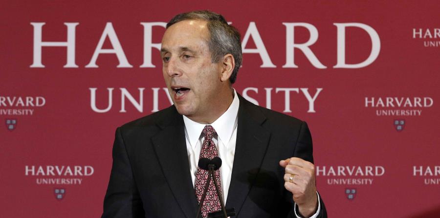 Lawrence Bacow, presidente de la Universidad de Harvard. (AP) (horizontal-x3)