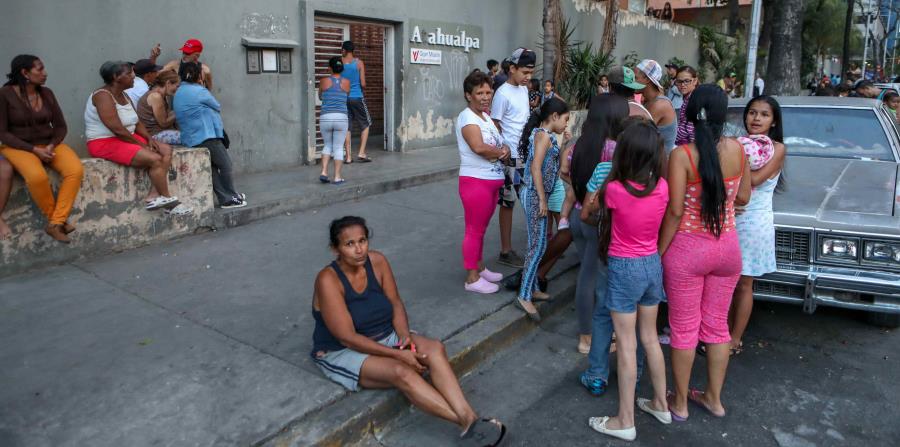 sismo este en Caracas, Venezuela. (horizontal-x3)