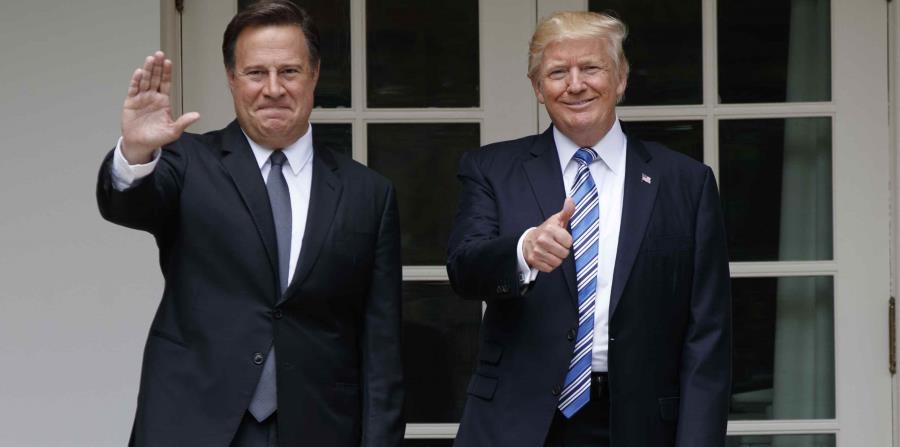 Donald Trump recibe al presidente panameño en la Casa Blanca (horizontal-x3)
