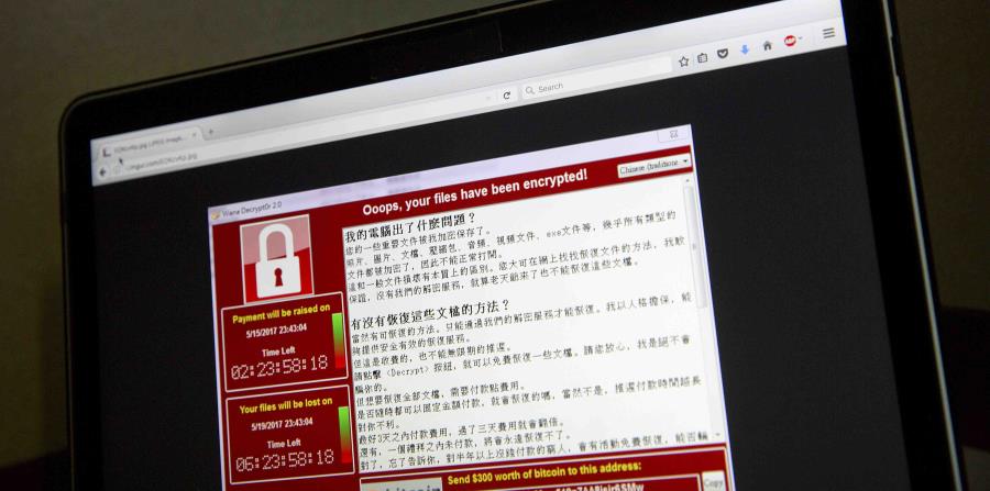 las computadoras mostraban una ventana que reclamaba pagos de $300 para liberar los archivos (horizontal-x3)
