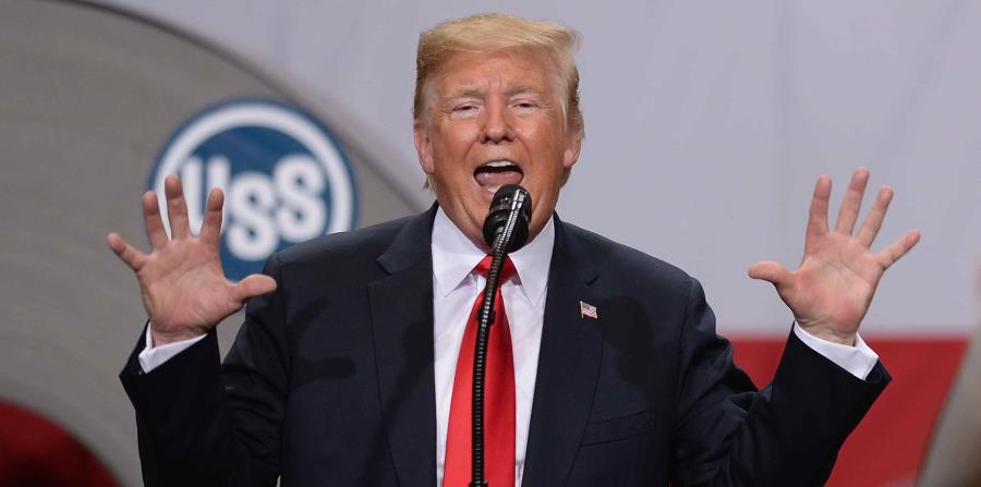 A menudo, Donald Trump describe al Times, una publicación que regularmente lee y ha dado entrevistas, como el “decadente New York Times”. (EFE / Michael Thomas) (horizontal-x3)