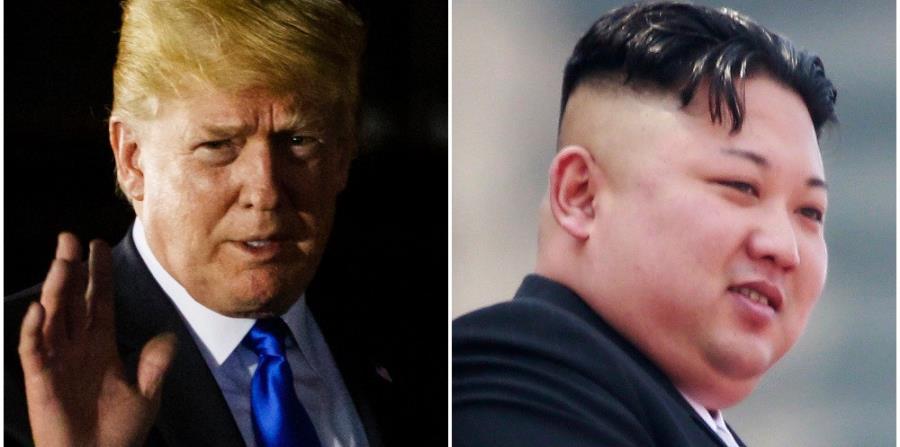 El presidente de Estados Unidos, Donald Trump (izq.) y el mandatario de Corea del Norte, Kim Jong-un. (horizontal-x3)