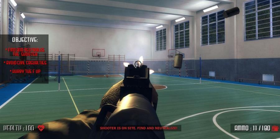 Críticas en EE.UU. por videojuego que simula un tiroteo en un colegio (horizontal-x3)