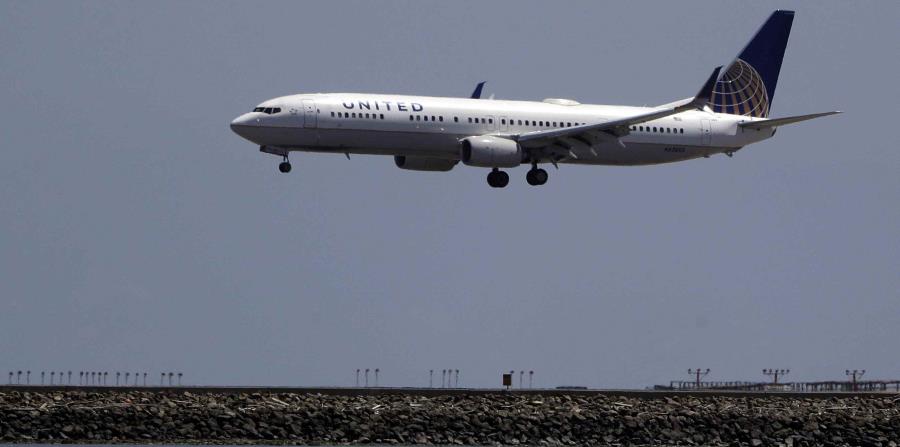 Imagen de un avión de United Airlines. (AP) (horizontal-x3)