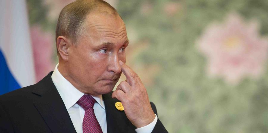 En la foto está Vladimir Putin, presidente de Rusia. (horizontal-x3)