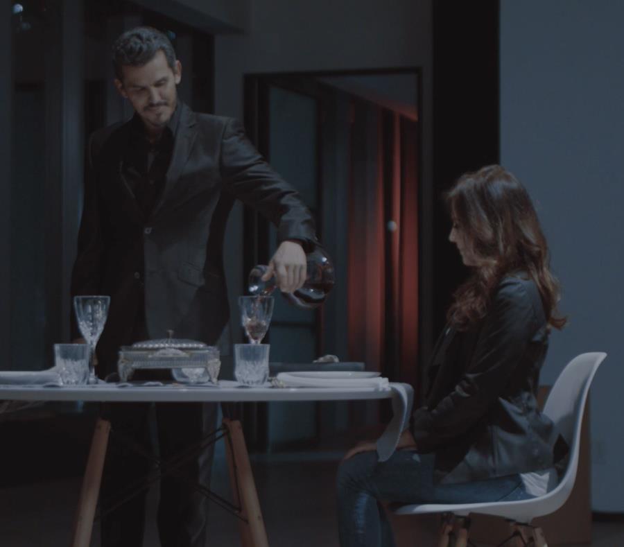 Los actores Soledad Esponda y Néstor Rodulfo en una escena del cortometraje Celos. (Suministrada) (semisquare-x3)