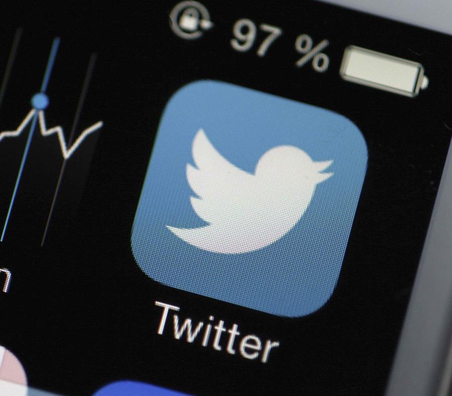 Las acciones de Twitter Inc. se desplomaron 13% en las operaciones de mediodía. (semisquare-x3)