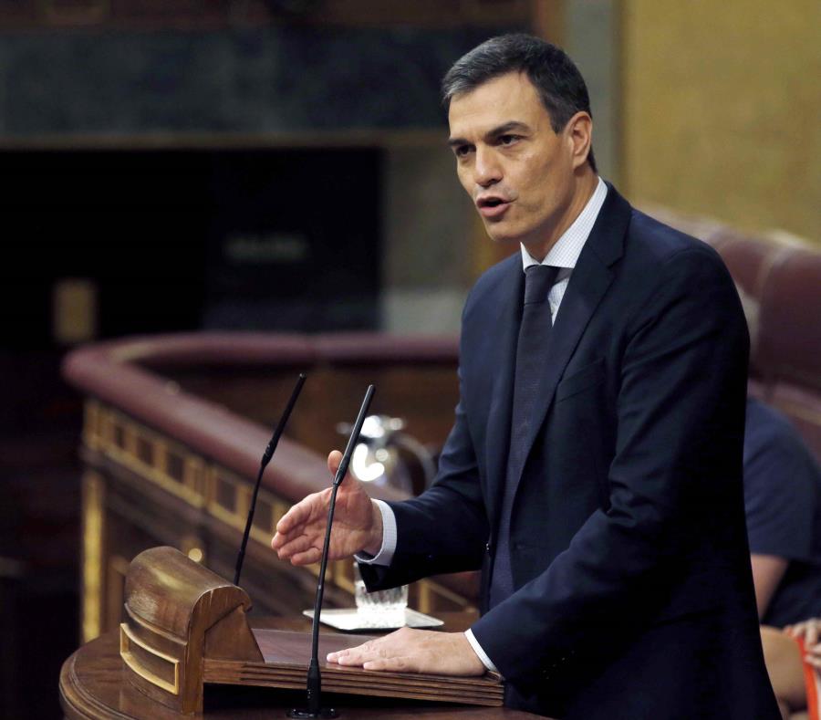 El presidente de Gobierno de España, Pedro Sánchez (semisquare-x3)