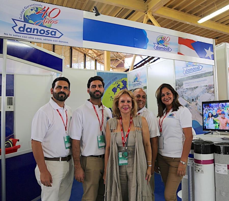 Los productos para sellar techos de la empresa puertorriqueña Danosa Caribbean han sido condecorados en las pasadas tres ediciones de la feria. (semisquare-x3)