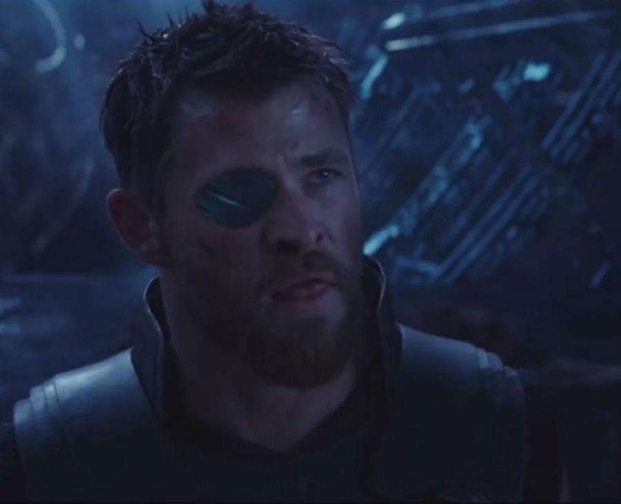 Chris Hemsworth en su papel de Thor en la saga de Avengers. (semisquare-x3)