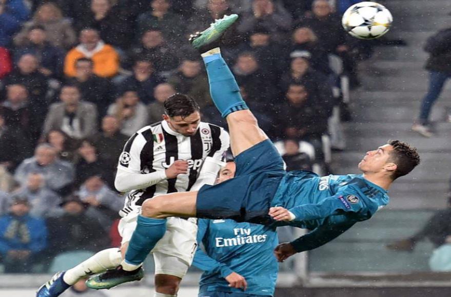Cristiano Ronaldo marcó una chilena contra la Juventus la temporada pasada. (semisquare-x3)