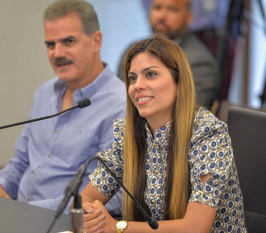 Adriana Sánchez Parés participó hoy, lunes, en una vista ante la Comisión de Nombramientos del Senado de Puerto Rico. (Suministrada) (semisquare-x3)