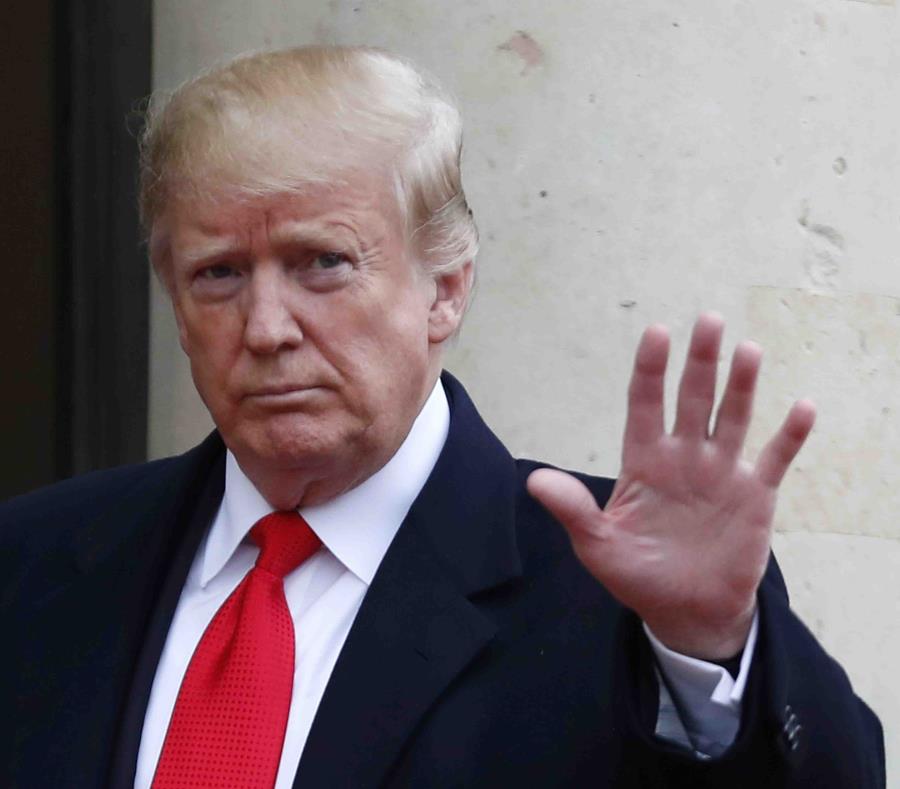 El presidente de Estados Unidos, Donald Trump (semisquare-x3)
