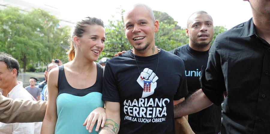 El rapero René Pérez y Soledad Fandiño se casaron en la isla en el 2013. (AP) (horizontal-x3)