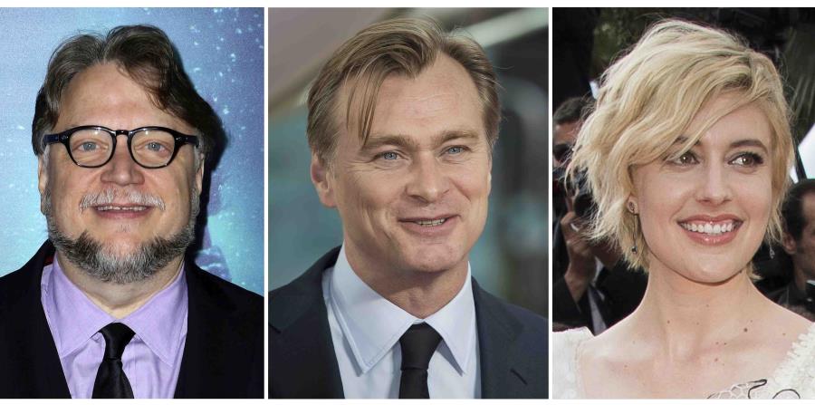 En esta combinación de fotos, algunos de los directores nominados al Oscar, de izquierda a derecha, Guillermo del Toro por