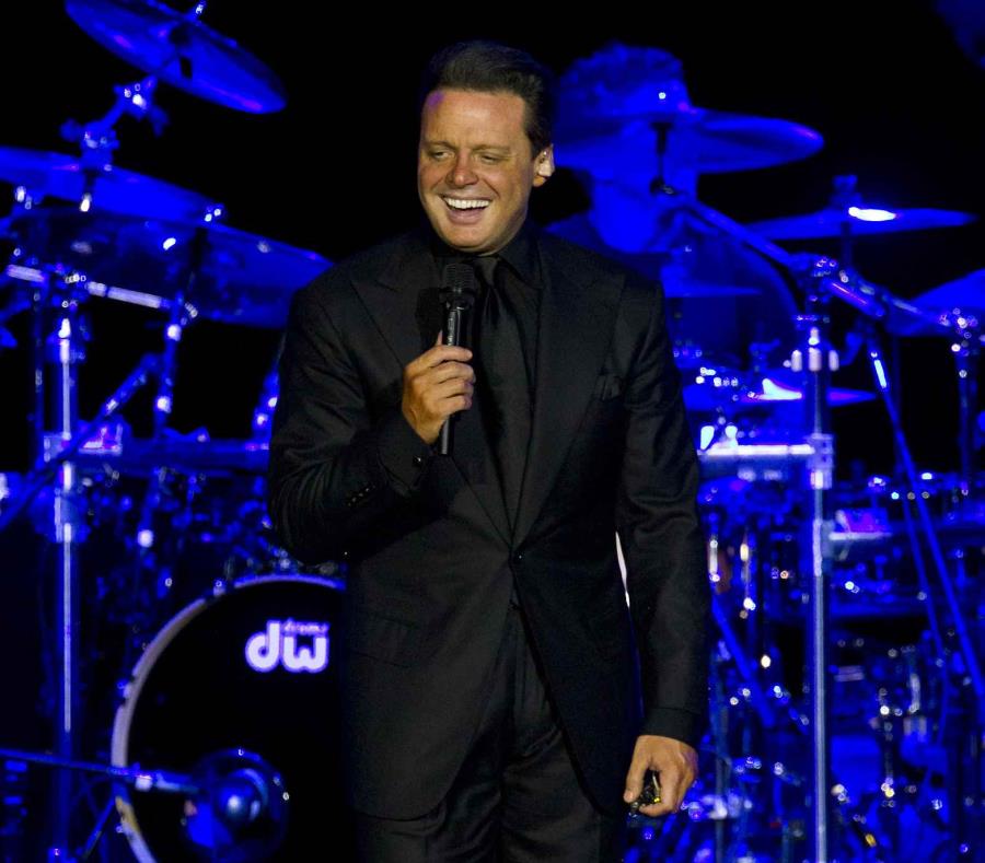Pie de Foto. Luis Miguel promociona en su gira su más reciente disco