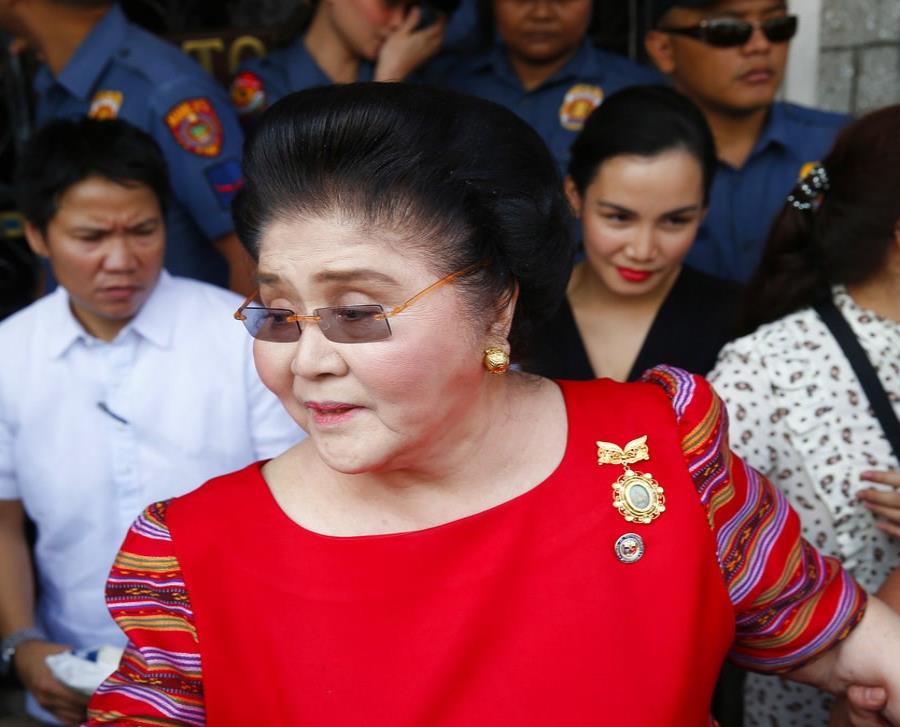 La exprimera dama de Filipinas y viuda del fallecido dictador Ferdinand Marcos (semisquare-x3)
