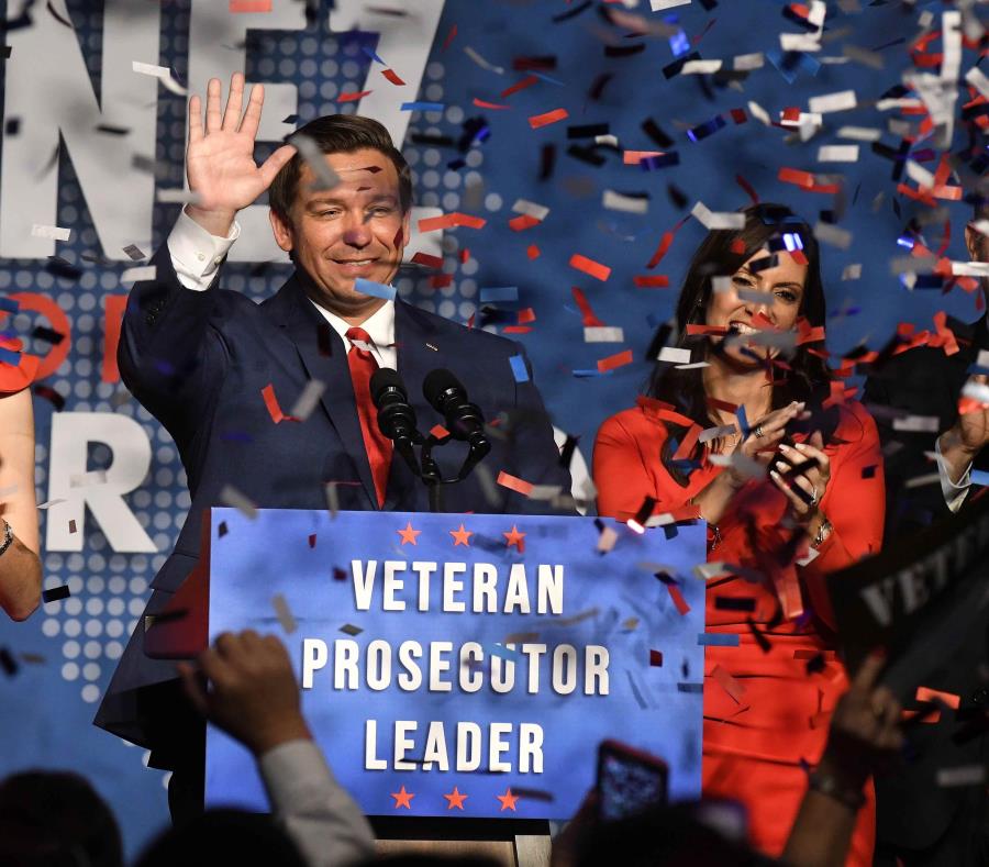 El gobernador republicano electo, Ron DeSantis. (EFE) (semisquare-x3)
