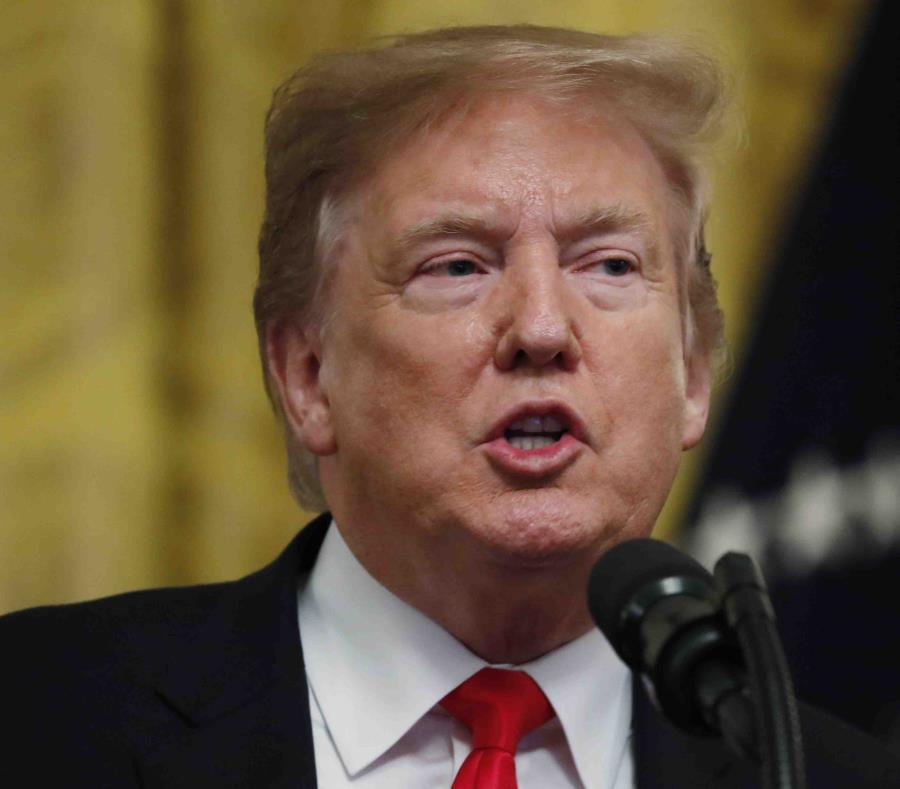 El anuncio del Departamento del Tesoro se hizo cuando Trump participaba en una reunión con los líderes de cinco países caribeños. (semisquare-x3)