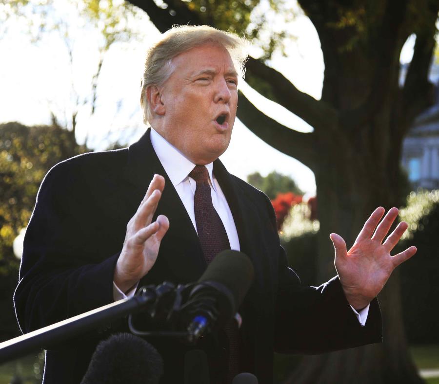 El presidente de Estados Unidos, Donald Trump (semisquare-x3)