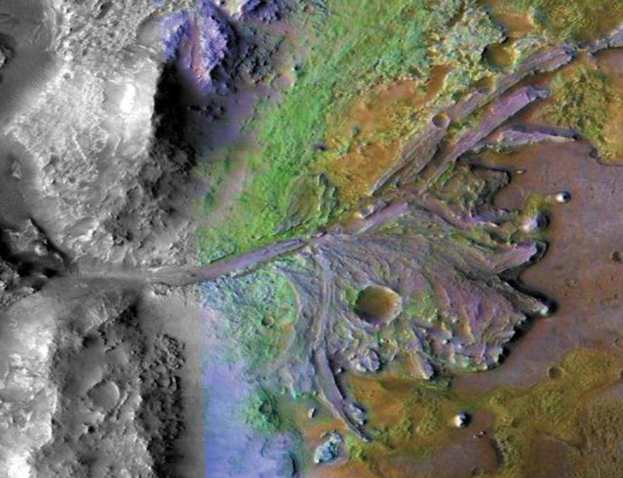 Una nave de la NASA buscará señales de vida en un antiguo lago de Marte (semisquare-x3)