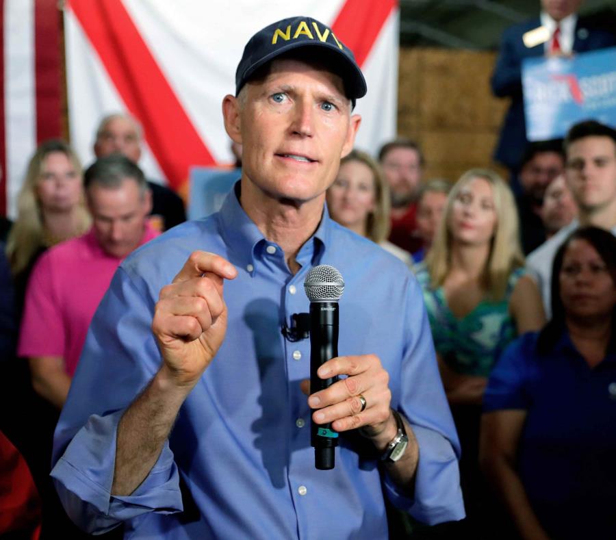 Rick Scott, gobernador del estado de Florida. (AP) (semisquare-x3)
