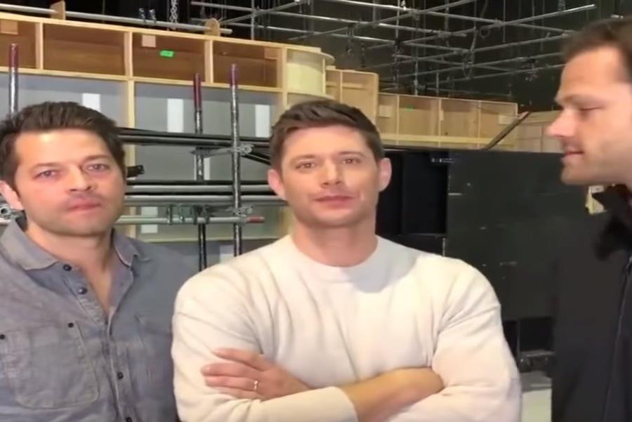 Los actores principales de la serie, Misha Collins, Jensen Ackles y Jared Padalecki, hicieron pública la noticia a través de Twitter. (Foto captura - Youtube) (semisquare-x3)