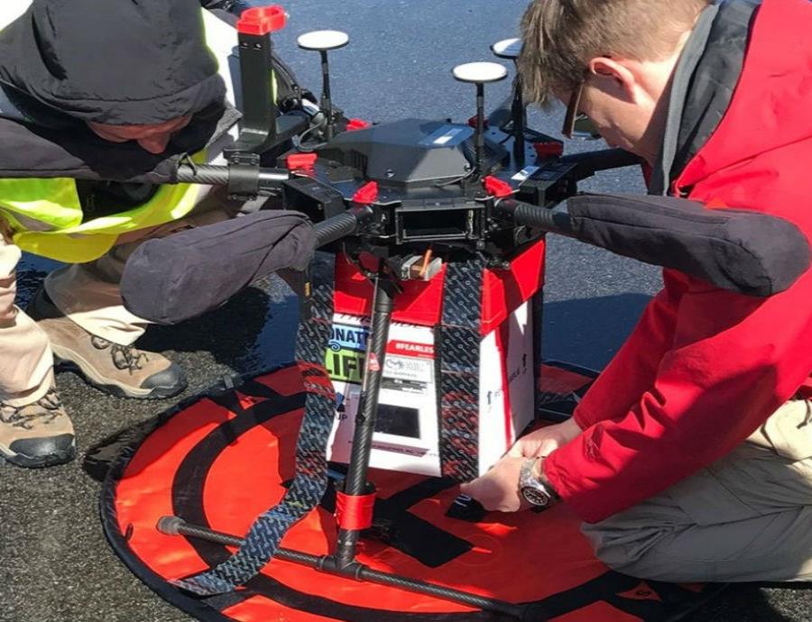 El dron realizó 14 pruebas con mucho éxito, la más larga de ellas fue de 3 millas de distancia. (semisquare-x3)