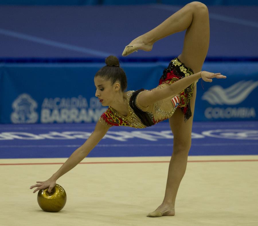 gimnastas destacadas linear unit entrenamiento ritmica