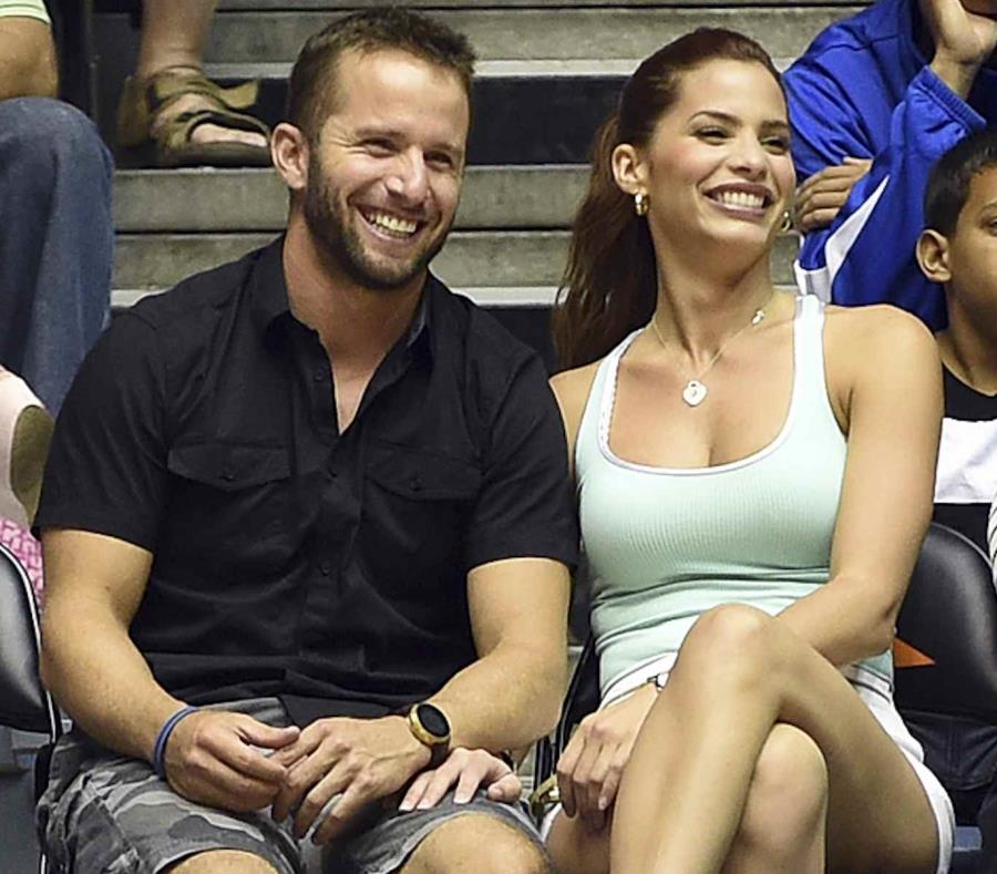 La pareja anunció la llegada de su segundo hijo en enero de este año. (GFR Media). (semisquare-x3)