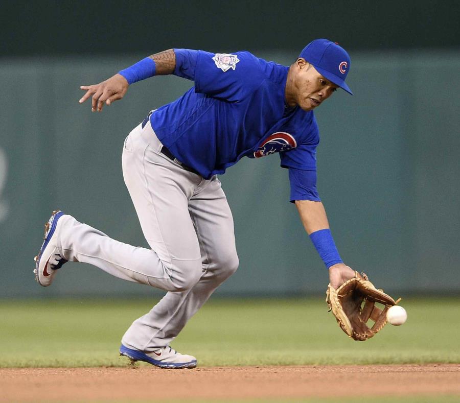 Addison Russell durante una jugado en un partido del pasado 8 de septiembre. (AP) (semisquare-x3)