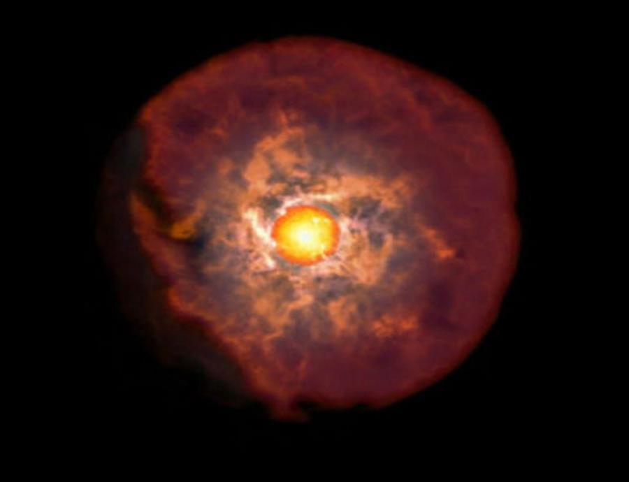 Sólo instantes antes de morir, las estrellas emiten un destello previo a la supernova (semisquare-x3)
