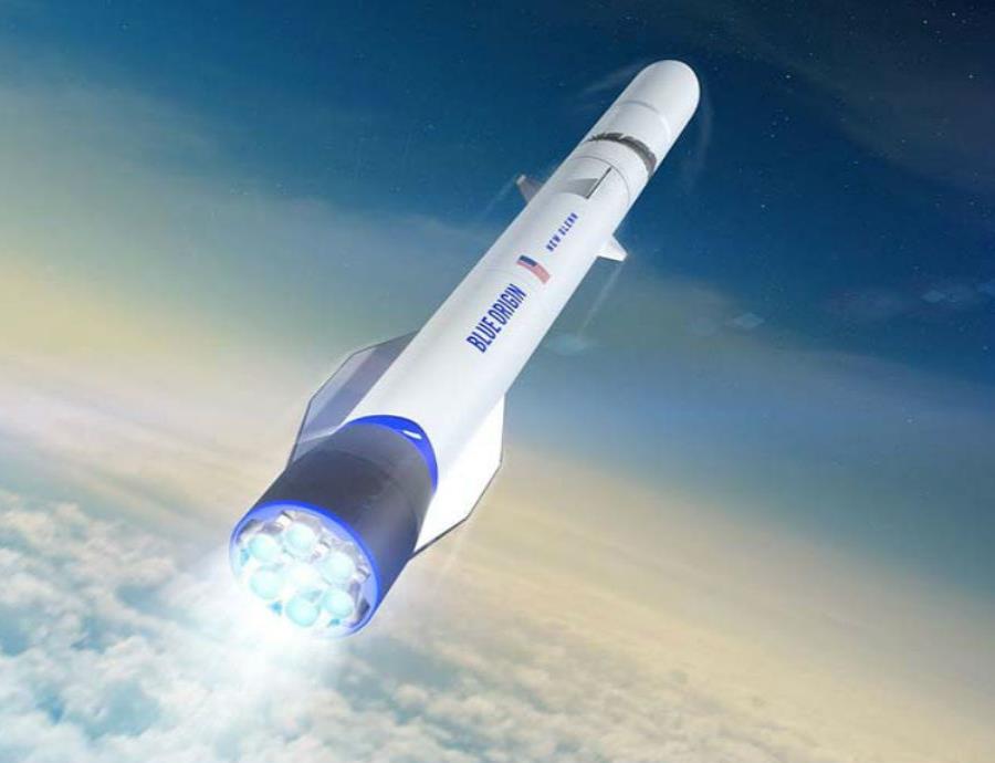 Blue Origin ganó $500 millones por su nave espacial New Glenn (semisquare-x3)
