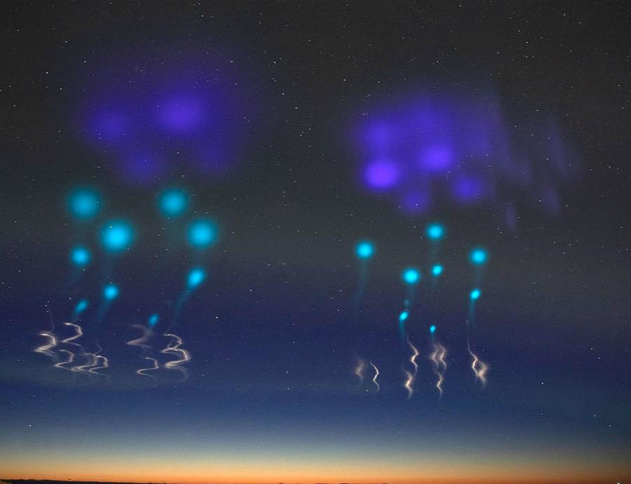 Un experimento de la NASA provocó unas insólitas luces en el cielo El