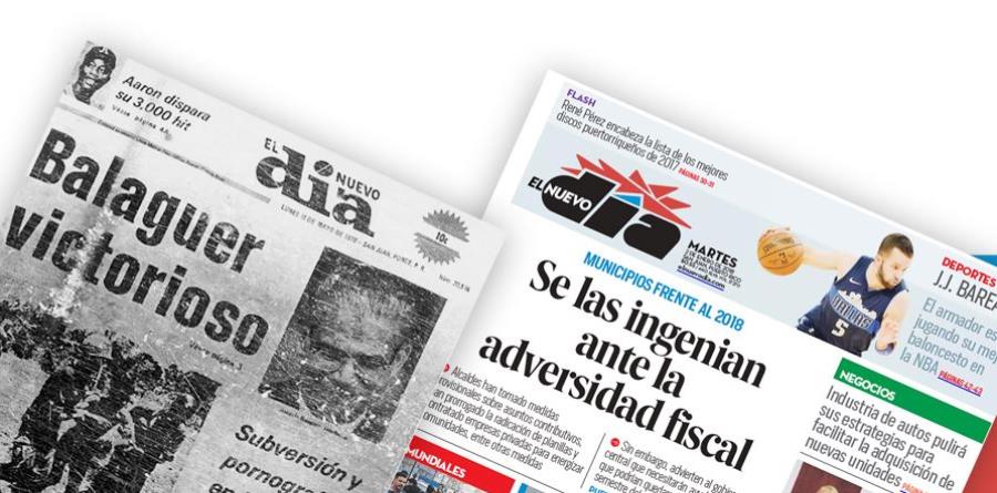 El Nuevo Día nació el 18 de mayo de 1970. (horizontal-x3)