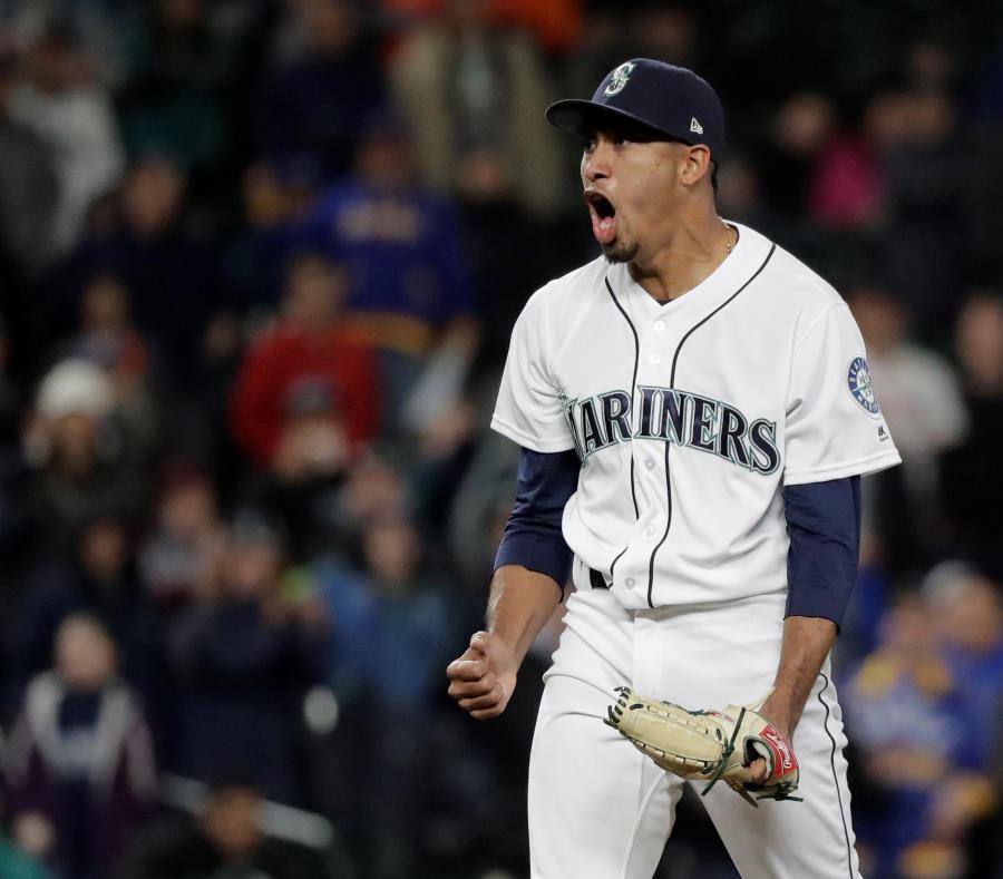 Edwin Díaz formará parte del cuerpo de relevistas de la Liga Americana en el Juego de Estrellas. Será su primera participación. (AP) (semisquare-x3)