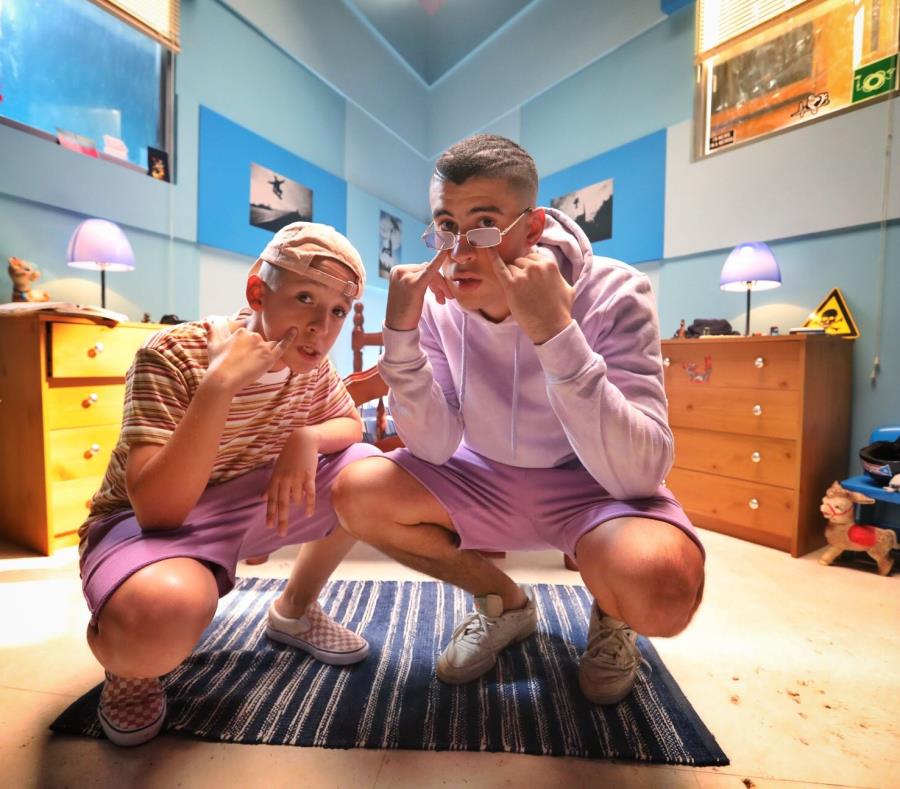 Bad Bunny durante la grabación. (Suministrada) (semisquare-x3)