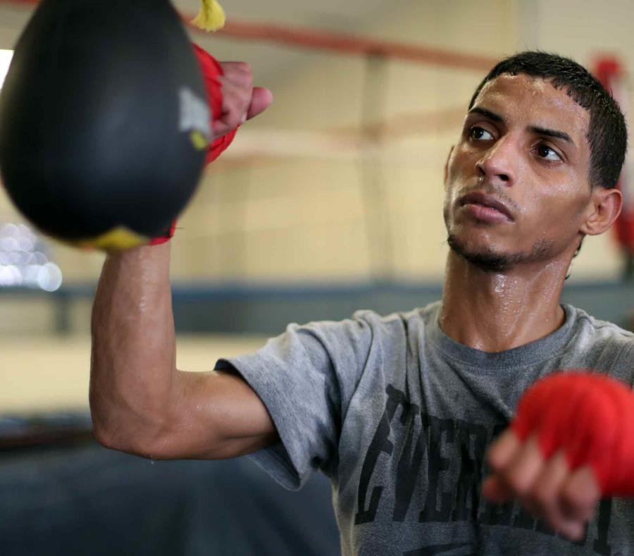 El boxeador Ángel