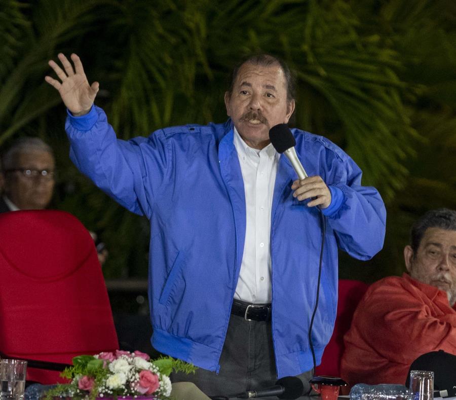 Las manifestaciones contra Daniel Ortega y su esposa, la vicepresidenta Rosario Murillo, se iniciaron el 18 de abril pasado. (EFE / Jorge Torres) (semisquare-x3)
