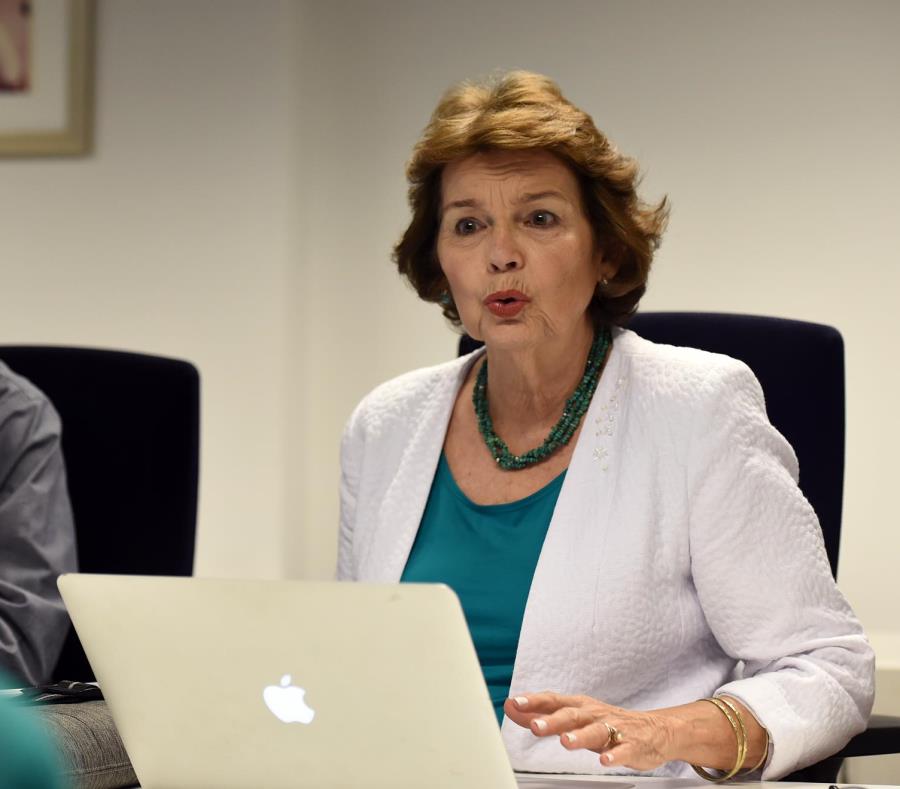 La economista Marcia Rivera fue parte del grupo de investigadores que realizaron el Informe del Índice de Desarrollo Humano. (semisquare-x3)