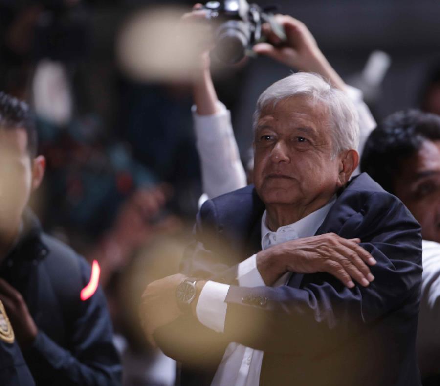 El INE dijo en su página de internet que Andrés López Obrador obtuvo 53,2% de los votos
