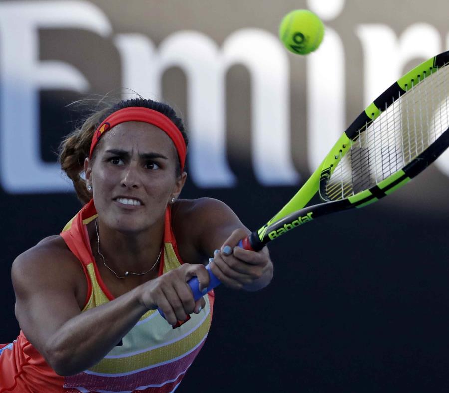 Mónica Puig alcanzó la segunda ronda el año pasado en el Abierto de Australia. (Archivo / AP) (semisquare-x3)