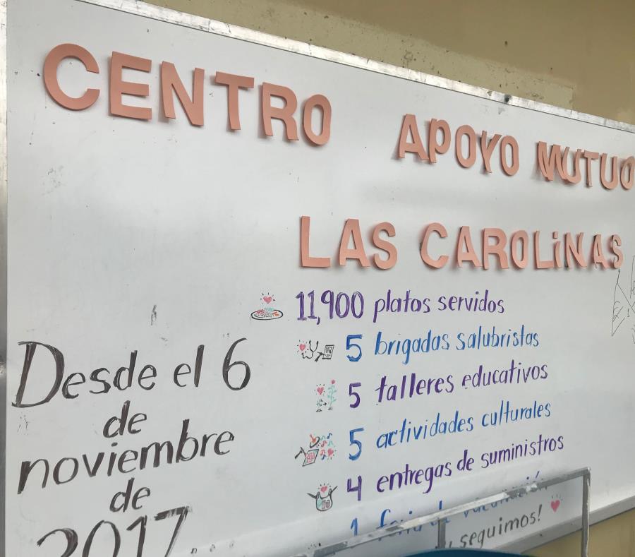 El proyecto del Centro de Apoyo Mutuo de Las Carolinas surgió tras el azote del huracán María, y atiende principalmente a personas viejas, postradas en cama y enfermas. (Suministrada) (semisquare-x3)