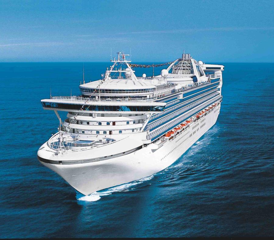 En la foto el crucero