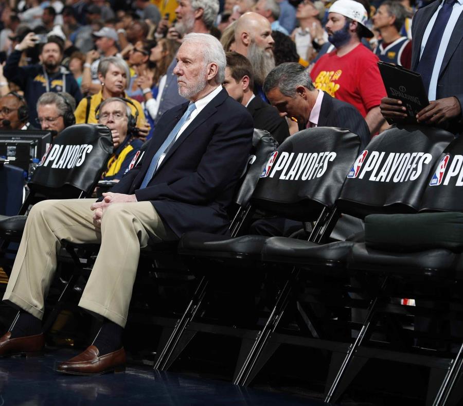 Popovich ha llegado a los playoffs en cada una de las últimas 22 temporadas. (AP) (semisquare-x3)