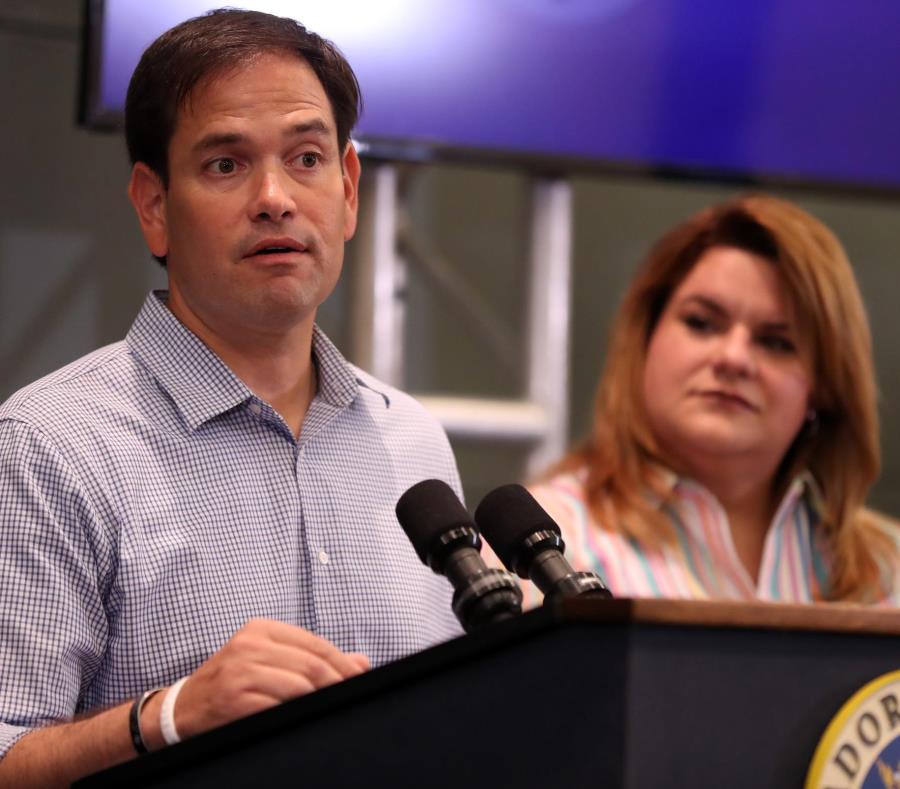 A nivel federal, el senador republicano Marco Rubio y la comisionada residente Jenniffer González recibieron dinero para sus respectivas campañas políticas por parte de Maldonado. (semisquare-x3)