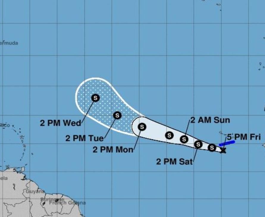 Tormenta tropical Florence no presenta peligro y sigue en aguas del Atlántico Tormenta tropical Florence no presenta peligro y sigue en aguas del Atlántico