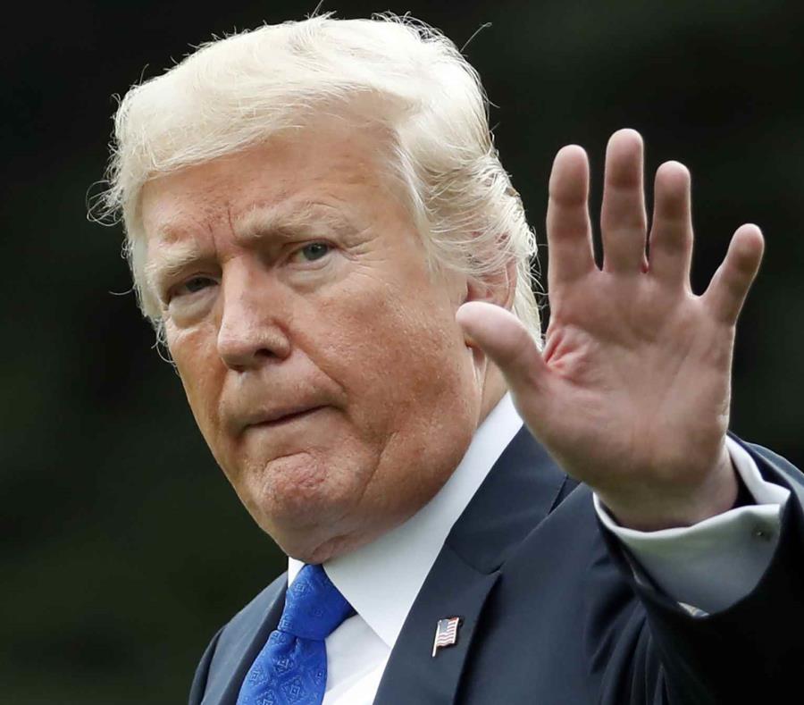 El presidente de Estados Unidos, Donald Trump (semisquare-x3)