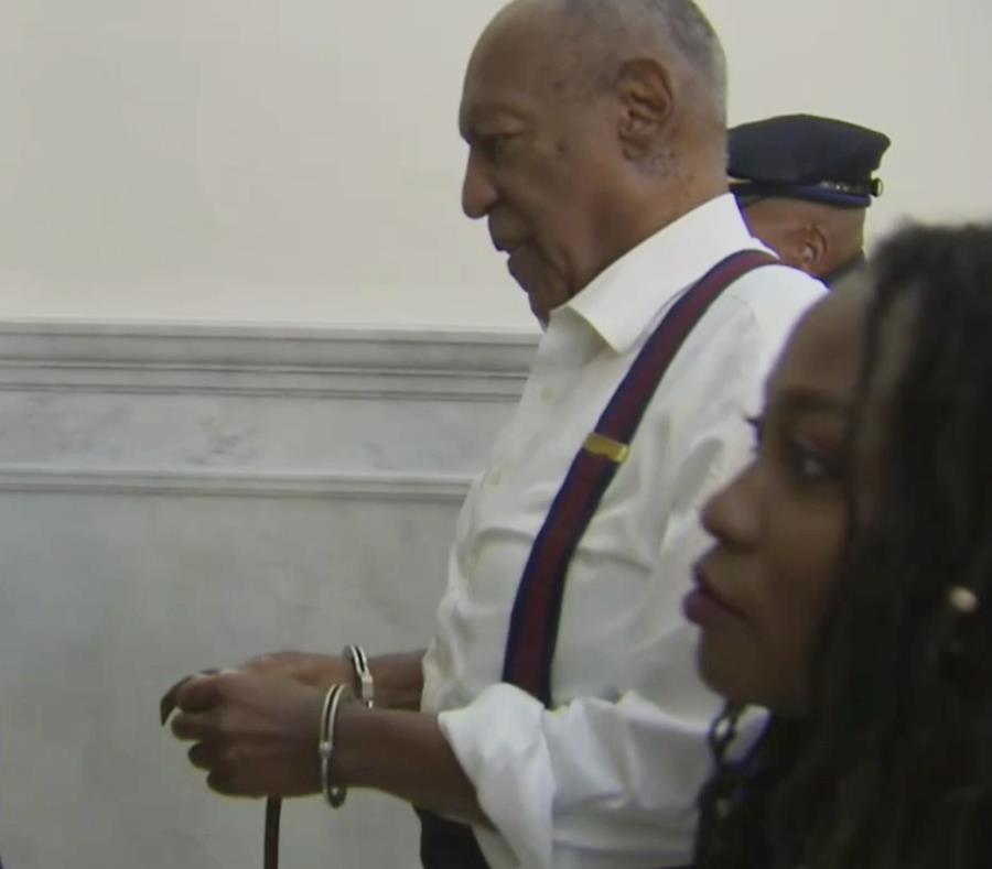 Cosby, de 81 años, declinó la oportunidad de hablar en la corte antes de conocer su castigo. (AP) (semisquare-x3)