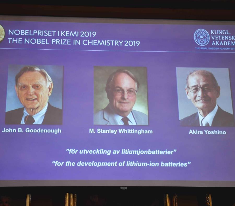 Tres científicos ganan el Premio Nobel de Química por el desarrollo de